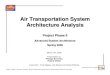 Air Transportation System Architecture Analysis · 2020. 12. 30. · © 2005 Philippe A. Bonnefoy, Roland E. Weibel, Engineering Systems Division, Massachusetts Institute of Technology