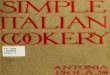 Simple Italian cookery - DDV CULINARYSIMPLEITALIAN COOKERY SOUPS BeefSoupStock (BrododiCame) ipound ofroundof}4poundbeefbones beef 2smallpotatoes 2quartsofwater Ionion 2small,newcarrots,itomato,freshor