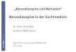 Benzodiazepine in der Suchtmedizin · 2018. 12. 8. · Leo H. Sternbach, 1908 - 2005. BZD-Verschreibung in der Schweiz 9% aller Patienten mit Medi-Verschreibungen 