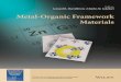 METAL-ORGANIC FRAMEWORK MATERIALSdownload.e-bookshelf.de/download/0002/8198/49/L-G... · 2014. 9. 22. · • Metal-Organic Frameworks from Single-Molecule Magnets AndrewD.Burrows
