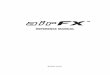 AirFX Manual 1 · 2011. 8. 27. · Introduction/Safety Instructions 4 AIRFX REFERENCE MANUAL Introduction Thank you for purchasing this Alesis airFX™. To take full advantage of