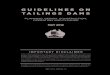 GUIDELINES ON TAILINGS DAMS - Resolution CopperGuidelines on Tailings Dams ANCOLD ANCOLD produced their “Guidelines on Tailings Dam Design, Construction and Operation” in 1999