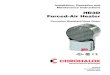 HD3D Forced-Air Heater - Chromalox, Inc.1 Installation, Operation and Maintenance Instructions HD3D Forced-Air Heater Corrosion Resistant/Hose Down PF200-8 161-305521-001 January 2015