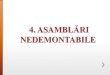 4. ASAMBLĂRI - RI/Balcau... · PDF file 2020. 3. 19. · 4.2 ASAMBLĂRI PRIN SUDARE Sudarea este operaţia tehnologică prin care se realizeză o îmbinare nedemontabilă a două