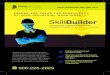 ASSESS AND TRACK THE PROFICIENCY OF YOUR …ASSESS AND TRACK THE PROFICIENCY OF YOUR INDUSTRIAL WORKFORCE. Skillbuilder is a competency-based gap analysis program that drives …
