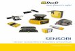 SENSORI - ReeR Safety · 2020. 2. 7. · Sensori induttivi di sicurezza Una gamma completa di sensori per il rilevamento Certificato secondo lo standard EN 60947-5-3 Garantisce la