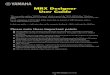 MRX Designer User Guide - Yamaha Corporation · PDF file 2020. 6. 23. · 1 MRX Designer User Guide MRX Designer User Guide This user guide explains “MRX Designer,” which is part