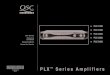 *TD-000072-00* PLX Series Amplifiers Rev. C 2017. 12. 20.¢  QSC Audio Products, Inc. erkl£¤rt ferner,
