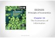 Principle of Economics Chapter elliottfan/1020/slides/ ¢  Principle of Economics Chapter
