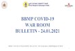 BBMP / COVID-19 WAR ROOM / BULLETIN -307/ 24.01 · 2 days ago · bbmp / covid-19 war room / bulletin -307/ 24.01.2021 / #bbmpfightscovid19 9 5248 379 3135 5116 4417 4922 2264 2851