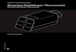 RT10-RF / RT10-RFV - Bosch Thermotechnology...Modell RT10-RF & RT10-RFV Thermostat AA Batterien 2 x LR6/AA Stromaufnahme ≤ 120 mA Empfangskategorie SRD-Kategorie 2 Sendefrequenz
