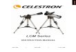 LCM Series Master 22050-INST Eng - Opticstar · 4 Congratulations on your purchase of the Celestron LCM telescope! The LCM ushers in a whole new generation of computer automated technology
