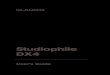 Studiophile DX4 User Guide...3 Introduction Thank you for choosing the Studiophile DX4 professional desktop audio monitoring system. Top recording engineers and producers in studios