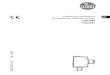 Operating instructions UK - ifm9 UK 6.1 Operation with IO-Link master The unit is compatible with IO-Link master port class A (type A) For operation with IO-Link master port class