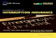 Mannings Guide to Interruption Insurance - Peter Brown · insurance needs from your insurance broker, Peter Brown & Associates and should you ever suffer a disruption, obtain the