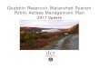Quabbin Reservoir Watershed System Public Access Management … · 2018. 6. 14. · development, review, and modification. 1. Public Survey 2. Advisory Committees 3. ... Quabbin Reservoir