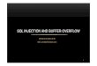 SQL INJECTION AND BUFFER OVERFLOW · 2014. 12. 15. · INTRODUCTION • SQL injection and buffer overflows are hacking techniques used to exploit weaknesses in applications • When