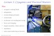 Lecture 5: Cryogenics and Practical Matters · 2018. 11. 16. · Martin Wilson Lecture 5 slide17 JUAS February 2015 HTS current leads for LHC • HTS materials have a low thermal