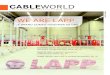 CABLEWORLD - LAPP€¦ · Andreas Lapp continues to see massive growth potential in ÖLFLEX ®, arguably the mother of all LAPP cables developed over 60 years ago by company founder