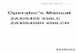 HITACHI ZAXIS 450LC EXCAVATOR Operator manual
