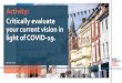 Activity: Critically evaluate your current vision in light of COVID-19. · 2020. 7. 3. · Activity: Critically evaluate your current vision in light of COVID-19. Brief ... If so,