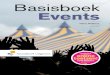 Basisboek EventsBasisboek Events laat je kennismaken met de evenementenbranche en de verschillende aspecten waar je bij het organiseren van evenementen stil moet staan, waaronder het