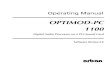 Optimod-PC Manual v 2 - Radikal Elektronik · 2008. 7. 8. · 1100 OPTIMOD-PC Digital Audio Processor on a PCI Sound Card. OPTIMOD-PC is a broadcast-quality audio processor offering