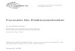 Formeln für Elektrotechniker - Europa-Lehrmittel · 2021. 1. 24. · EUROPA-FACHBUCHREIHE für Elektrotechnik Formeln für Elektrotechniker 18., überarbeitete Auflage Bearbeitet