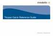 Thopaz Quick Reference Guide - Medela...– Release clamp on tubing – Continue treatment by press-ing on button If problem persists replace tubing and canister. Press blue button