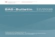 Bulletin 12 2018 DE - Federal Council · BAG-Bulletin 12 vom 19. März 2018 BAG-Bulletin 12 vom 19. März 2018 Inhalt Meldungen Infektionskrankheiten 4 Sentinella-Statistik 6 Wochenbericht