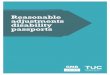 Reasonable adjustments disability passports...5 Foreword Almost 25 years after the Disability Discrimination Act set out requirements for employers to make reasonable adjustments,