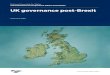 UK governance post-Brexit - Senedd Cymru documents/cr-ld11405/cr-ld11405... · UK governance post-Brexit 5 Chair’s foreword We started this inquiry in earnest early in 2017, following