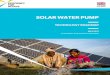 Solar Water Pump Technology Roadmap€¦ · Solar Water Pump Technology Roadmap 2 Acknowledgements This roadmap was prepared by Amit Khare, International Clean Energy Expert, and