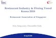 Restaurant Industry & Dining Trend Korea 2018ras.org.sg/wp-content/uploads/2017/02/Korean-Restaurant... · 2018. 4. 28. · Restaurants by Cuisine – number of restaurants. 53% 3%