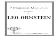 for Piano by LEO ORNSTEIN - 7 Moments Musicaux.pdf · 2010. 3. 28. · Leo Ornstein,Op.8 NO 7. staccato Tempol. tempo locoso k . a a tempo CIG. Title: S006 - Suicide Pgs. 1-10 Author: