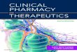 Any screen....CLINICAL PHARMACY AND THERAPEUTICS. This page intentionally left blank. CLINICAL PHARMACY EDITED BY CATE WHITTLESEA, BSc, MSc, PhD, MRPharmS Professor of Pharmacy Practice