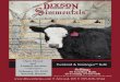 DIXSON FARMS Dixson Simmentals.pdf · 2020. 1. 22. · Dixson Farms and our cooperators reserve the opportunity to a one time 30 unit package for in herd use only at cost of production
