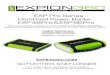 EXP Pro Series Hand-held Power Banks EXP48Pro& EXP96Pro… · EXP 48PRO or EXP 96PRO. AC Charer In 0-40 O A 000A. C Charer In -4 O A 000A. User Manal. 5SBWFM 4MFFWF.0 CAPACITY EXP48PRO3.6-a
