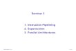 Seminar 2 1. Instruction Pipelining 2. Superscalars 3. Parallel TDDI03/lecture-notes/seminar-2.pdf · PDF file 2020. 12. 9. · Seminar 2 1. Instruction Pipelining 2. Superscalars