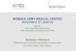 WOMACK ARMY MEDICAL CENTER › wp-content › uploads › Womack.pdfWomack Army Medical Center Supply Chain Management Branch. Military Medical Procurement Restrictions •Trade Agreement