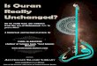 Is Quran Really Unchanged?...collection of Quranic manuscripts held at the university may be the oldest in the world. Radiocarbon dating estimates that the manuscripts, which are written