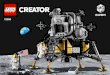 10266 - Lego · 2020. 8. 13. · la misión Apolo 1, que perdieron la vida en el incendio de una plataforma de lanzamiento, y a dos cosmonautas que también murieron en accidentes