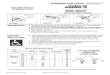 ASSA ABLOY.pdf · Installation Instructions Regular Arm Application CLOSER BRACKET Mark Door and Jamb (for closer bracket and arm bracket) If top rail is 2-1/2 (64mm) or greater,