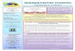 WAIMATAITAI SCHOOL · 2019. 5. 7. · “Poipoia te kakano Kia puawai” Nurture the seed and it will blossom. Teacher and Principal Employment Negotiations Paid Union Meetings The