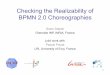 Checking the Realizability of BPMN 2.0 Choreographiesconvecs.inria.fr/doc/presentations/Salaun-SAC-12-bpmn.pdf · connect request abort reply book pay store An e-booking system involving