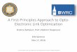 A First-Principles Approach to Opto-Electronic Link Optimization · 2017. 9. 5. · A First-Principles Approach to Opto-Electronic Link Optimization Krishna Settaluri, Prof. Vladimir