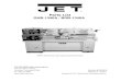 M-321357A GHB, BDB-1340A Lathe Parts List - Rev G · 2 Table of Contents Table of Contents ..... 2