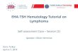 EHA-TSH Hematology Tutorial on Lymphoma · 2019. 4. 12. · Self-assessment Case –Session [2] Speaker: Olivier Hermine İzmir, Turkey April 6-7, 2019 EHA-TSH Hematology Tutorial