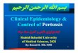 Clinical Epidemiology and Control of Pertussisphs.sbmu.ac.ir/uploads/PERTUSSIS-EPIDEMIO-SLIDES.pdf · 2019. 10. 8. · 2-2. Pertussis Pathogenesis Bordetella pertussis Produces: •
