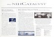 The NIH catalyst : a publication for NIH intramural scientists · 2021. 1. 20. · January—February2000 EthicsForum AMatterofIntegrity: FabricationinResearchandAdministrativeRecords